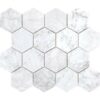 Carrara Large Hexagon