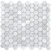Carrara Small Hexagon