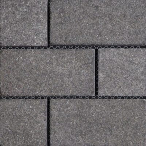 Impala-Black-Flamed-Brick-Pattern-Granite-Cobblestones-Non-Calibrated-Main